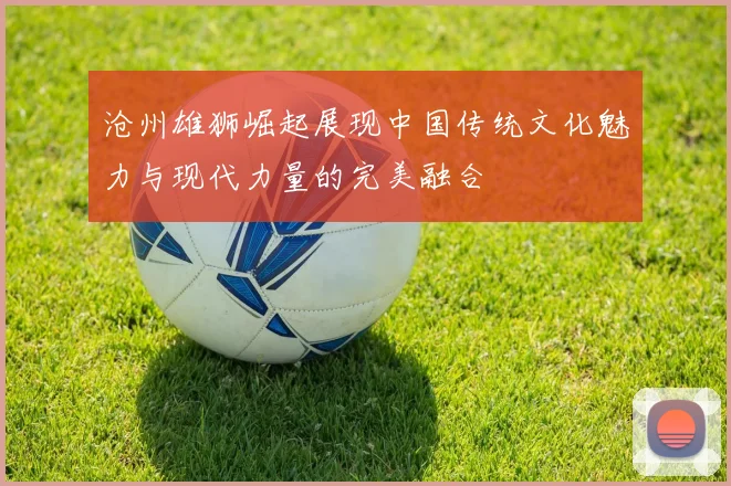沧州雄狮崛起展现中国传统文化魅力与现代力量的完美融合