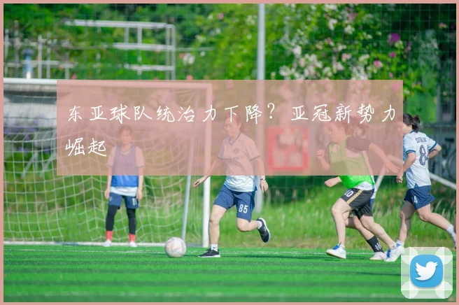 东亚球队统治力下降？亚冠新势力崛起